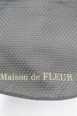 画像2: Maison de FLEUR / フリルハンドバッグ  グレー O-25-08-25-002-LO-BG-IG-OS
