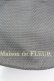 画像2: Maison de FLEUR / フリルハンドバッグ  グレー O-25-08-25-002-LO-BG-IG-OS (2)