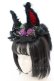 画像1: GOTHIC HOLIC / 耳しっぽミニハット  ブラック O-25-08-25-039-PU-AC-YM-OS (1)