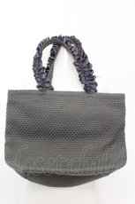 画像3: Maison de FLEUR / フリルハンドバッグ  グレー O-25-08-25-002-LO-BG-IG-ZTK026 (3)