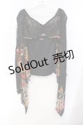 Qutie Frash / メッシュレイヤードパーツ  ブラック×オレンジ O-25-08-25-1036-QU-TO-IG-OS