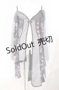 Qutie Frash / オフショルカーデ  パープル O-25-08-25-1009-QU-JA-IG-OS