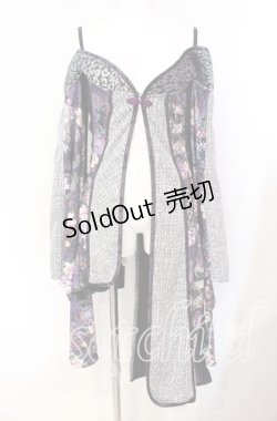 画像1: Qutie Frash / オフショルカーデ  パープル O-25-08-25-1009-QU-JA-IG-OS