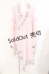 Qutie Frash / 2店舗限定カラー着物カーデ  ピンク O-25-08-25-1018-QU-JA-IG-OS