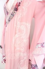 画像2: Qutie Frash / 2店舗限定カラー着物カーデ  ピンク O-25-08-25-1018-QU-JA-IG-OS (2)
