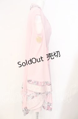 画像3: Qutie Frash / 2店舗限定カラー着物カーデ  ピンク O-25-08-25-1018-QU-JA-IG-OS