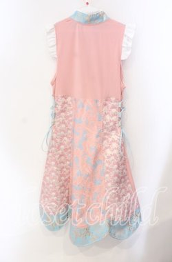 画像3: Qutie Frash / チャイナワンピース  ピンク O-25-08-25-1019-QU-OP-IG-OS