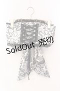 Qutie Frash / DSリボンコルセット  シルバー×ブラック O-25-08-25-1031-QU-TO-IG-OS