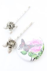 Triple fortune / ヘアピン&バッジセット   O-25-08-25-005-EL-AC-IG-ZT394-F006