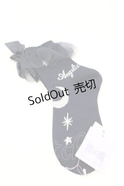 画像2: Angelic Pretty / Misty Skyクルー丈ソックス  ネイビー O-25-08-25-008-AP-ZA-IG-OS