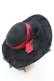 画像3: VII h.NAOTO / Red Ribbon Hat ハット  ブラック×レッド O-25-08-25-011-LO-ZA-IG-OS (3)