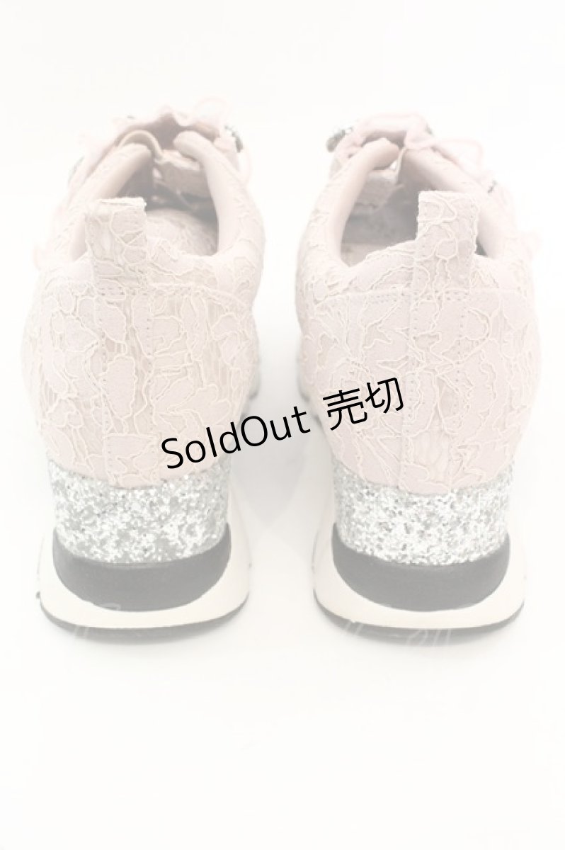 画像3: Swankiss / EV lacy frill shoes スニーカー L ピンク O-25-08-25-014-CA-SH-IG-ZTK035 (3)