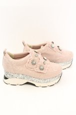 画像4: Swankiss / EV lacy frill shoes スニーカー L ピンク O-25-08-25-014-CA-SH-IG-ZTK035 (4)