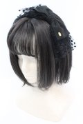 Angelic Pretty / およばれリボンカチューシャ  クロ O-25-08-25-030-AP-AC-IG-OS