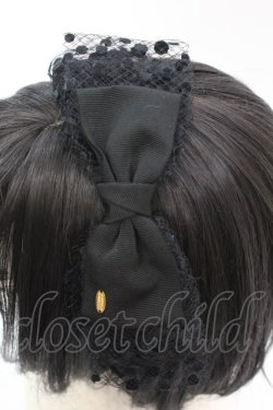 画像2: Angelic Pretty / およばれリボンカチューシャ  クロ O-25-08-25-030-AP-AC-IG-OS