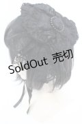 MARBLE / パールバックルドレッシーヘッドドレス  ブラック O-25-08-25-032-GO-AC-OW-OS