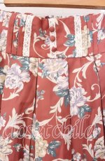 画像2: axes femme / タック入りミディスカート M オレンジ O-25-08-26-043-AX-SK-YM-ZT259 (2)