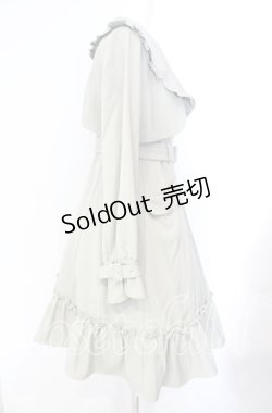 画像2: Amavel / Blumenblattフリルトレンチコート M グリーン O-25-08-26-004-CA-CO-YM-ZT270