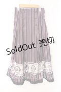 axes femme / ディズニーヴィランズ/スカート M パープル O-25-08-26-047-AX-SK-YM-OS