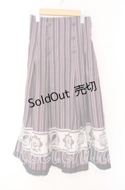 画像1: axes femme / ディズニーヴィランズ/スカート M パープル O-25-08-26-047-AX-SK-YM-OS