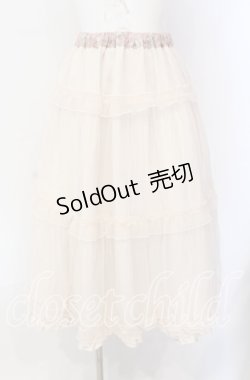 画像3: m petit by misako / NINA'S RVパニエスカート S ピンク O-25-08-26-057-LO-SK-OW-OS