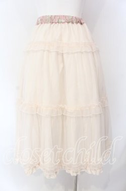 画像4: m petit by misako / NINA'S RVパニエスカート S ピンク O-25-08-26-057-LO-SK-OW-OS