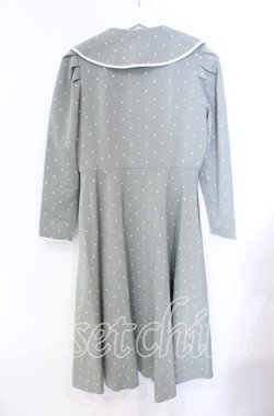 画像3: an another angelus / 配色パイピングドット柄ワンピースコート F グリーン O-25-08-26-005-CA-OP-YM-OS