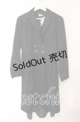 axes femme / レースジャケットコート M クロ O-25-08-26-006-AX-CO-YM-ZT-C035