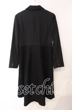 画像3: axes femme / レースジャケットコート M クロ O-25-08-26-006-AX-CO-YM-OS