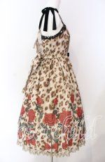 画像4: Angelic Pretty / Rebecca Leopardジャンパースカート  ブラウン O-25-08-26-070-AP-OP-IG-OS (4)