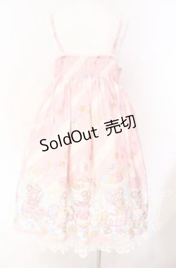 画像5: To Alice / スイーツドームジャンパースカート  ピンク O-25-08-26-073-LO-OP-IG-OS