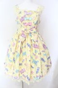 Angelic Pretty / Jelly Candy Toysハートジャンパースカート  イエロー O-25-08-26-074-AP-OP-IG-OS
