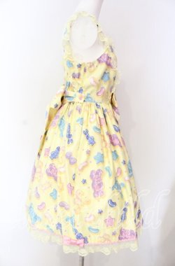 画像3: Angelic Pretty / Jelly Candy Toysハートジャンパースカート  イエロー O-25-08-26-074-AP-OP-IG-OS