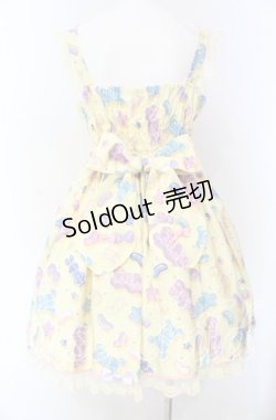 画像4: Angelic Pretty / Jelly Candy Toysハートジャンパースカート  イエロー O-25-08-26-074-AP-OP-IG-OS