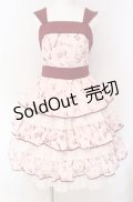 PUTUMAYO / Nostalgic ALICEワンピース  ピンク O-25-08-26-075-PT-OP-OW-OS