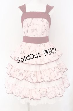 画像1: PUTUMAYO / Nostalgic ALICEワンピース  ピンク O-25-08-26-075-PT-OP-OW-OS
