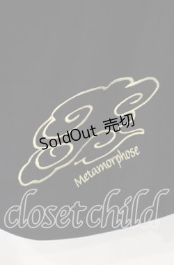 画像2: metamorphose / 【プラスサイズ】刺しゅう入り着物合わせ風ブラウス  クロ O-25-08-26-080-ME-BL-IG-OS
