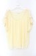 画像1: axes femme / 肩レースUPトップス M イエロー O-25-08-26-084-AX-TO-OW-OS (1)