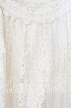 画像2: axes femme / 総レーストップス M キナリ O-25-08-26-086-AX-TO-OW-OS