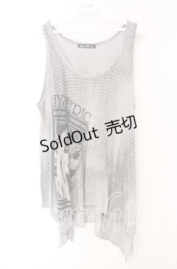 画像1: HYSTERIC GLAMOUR / ヒスガールランダムタンク FREE グレー O-25-08-26-106-PU-TO-IG-OS