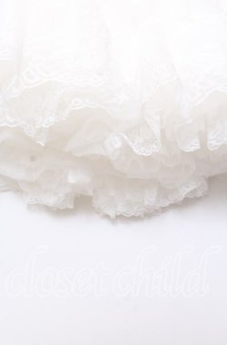 画像3: OZZ ANGELO / ロングレースパニエ  ホワイト O-25-08-26-108-OO-SK-OW-OS