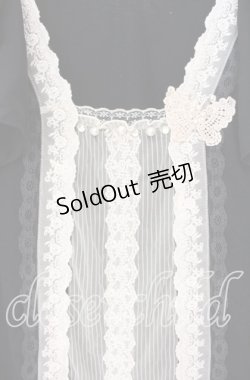 画像2: axes femme / 袖リボン蝶レース付プルオーバー M クロ O-25-08-26-014-AX-TO-YM-OS