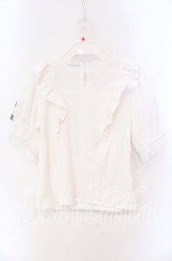 画像3: axes femme POETIQUE / きらめく花園刺繍カットプルオーバー M 生成り O-25-08-26-022-AX-TO-YM-OS