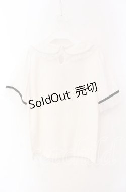 画像3: axes femme POETIQUE / 月チャーム付きブラウス風トップス M シロ O-25-08-26-023-AX-TO-YM-OS