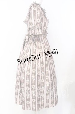 画像3: axes femme kawaii / RosyBear柄ワンピース M チャ O-25-08-26-028-AX-OP-YM-ZT070