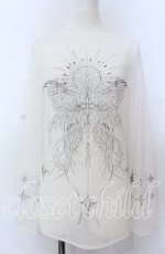 画像1: CuLLt / ANGEL TATTOO  トップス M ホワイト O-25-08-27-005-PU-TO-IG-ZT064 (1)