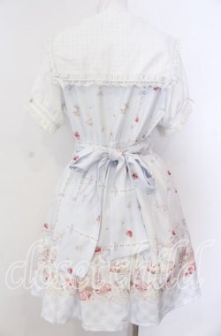 画像3: LIZ LISA / Sugary Treats Picnic柄ワンピース 2 サックス O-25-08-27-041-LO-OP-OW-OS