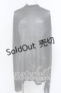 CuLLt / FALLEN ANGEL TATTOO  トップス XL ブラック O-25-08-27-006-PU-TO-IG-ZT064