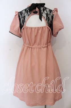 画像2: E hyphen world gallery / バックオープンワンピース M ピンク O-25-08-27-061-LO-OP-OW-OS