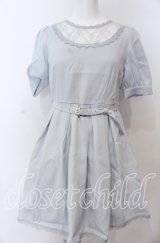 evelyn / Uキリカエワンピース  サックス O-25-08-27-071-LO-OP-OW-ZT234